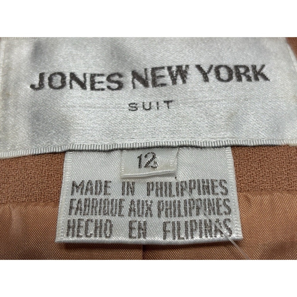 NEW! Jones New York 2 Pc Skirt Suit Women's 12 Jacket Pencil Skirt 90s Career - Picture 8 of 16